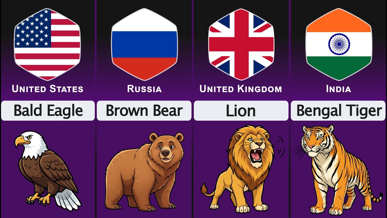 Comparison: Countries and Their National Animals