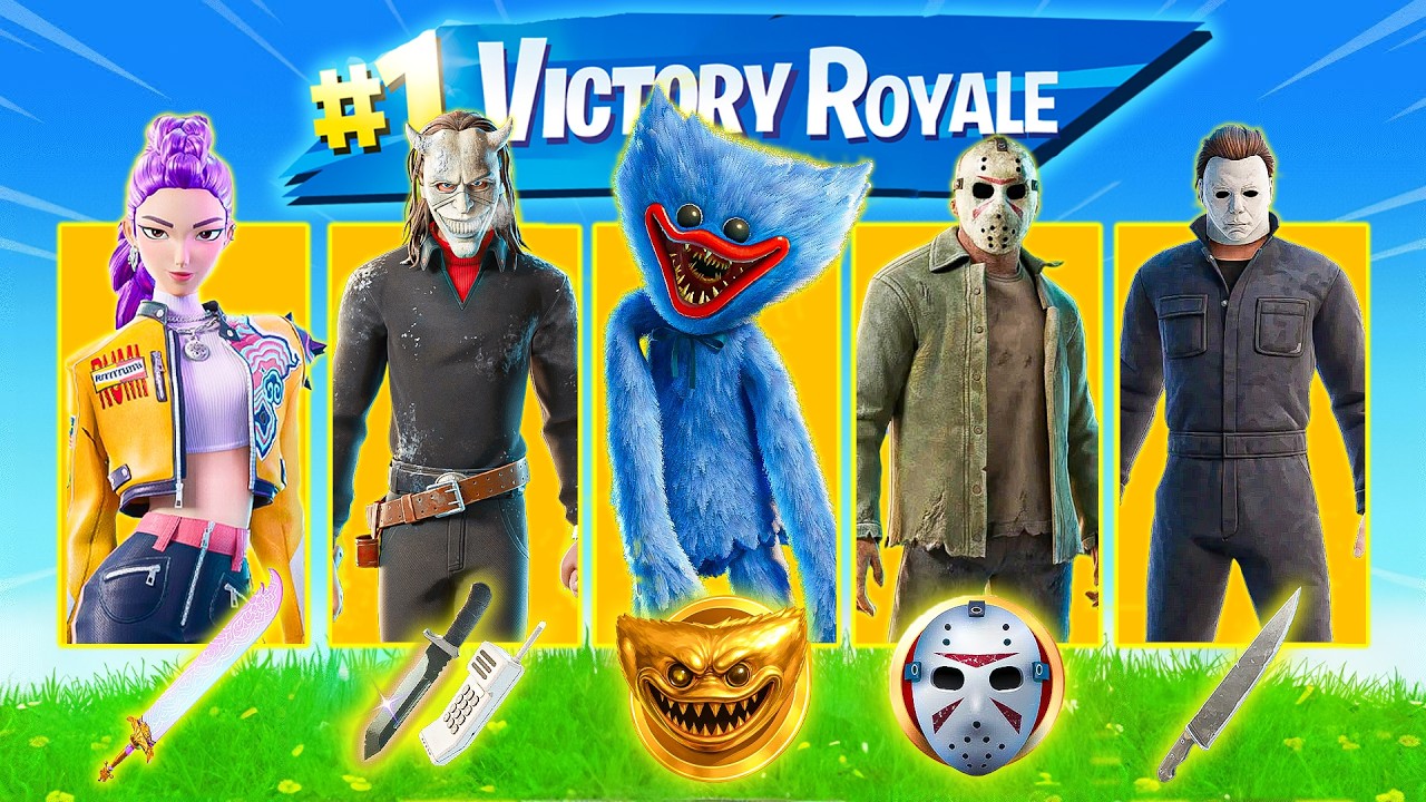 Pretending To Be EVERY Fortnitemares Mythic Boss!