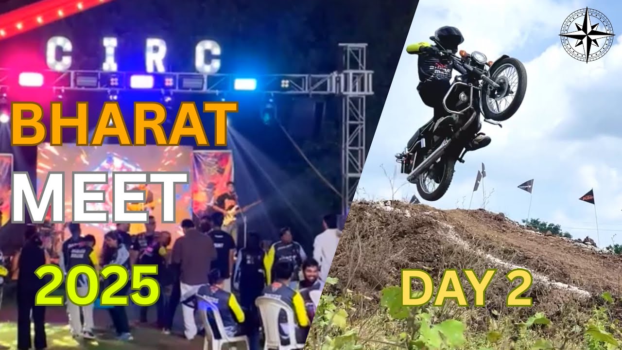 CIRC Bharat Meet 2025 // Day 2 // DIVINE RIDERS PUSAD #biker #event #biking #ktmindia #triumphindia 