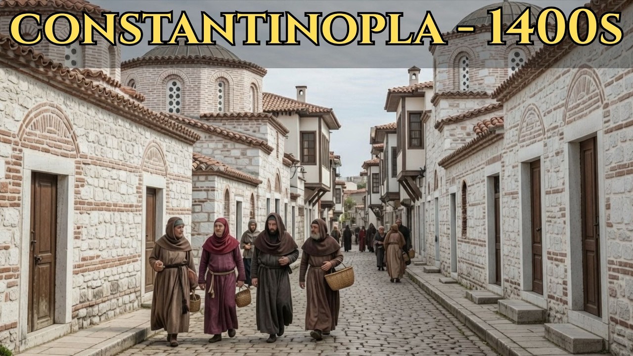 Constantinople in the 1400s – The City That Refused to Fall (AI Reconstruction)