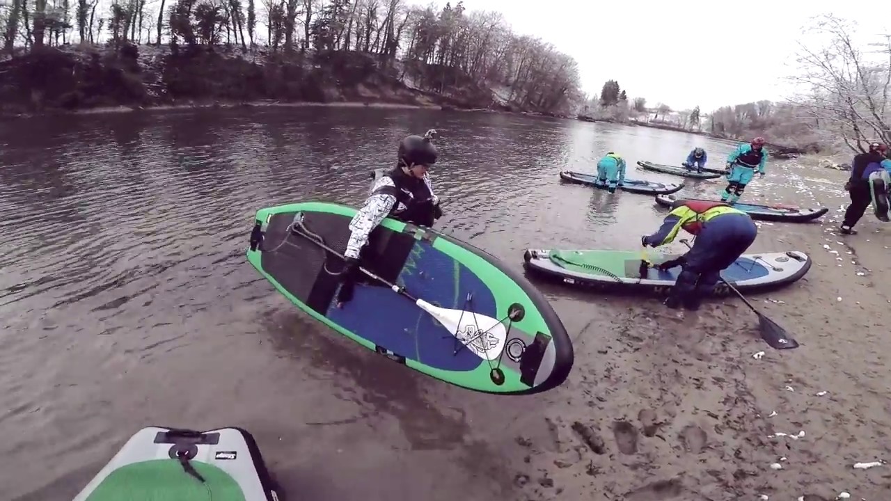 SUP Wildwasser Action