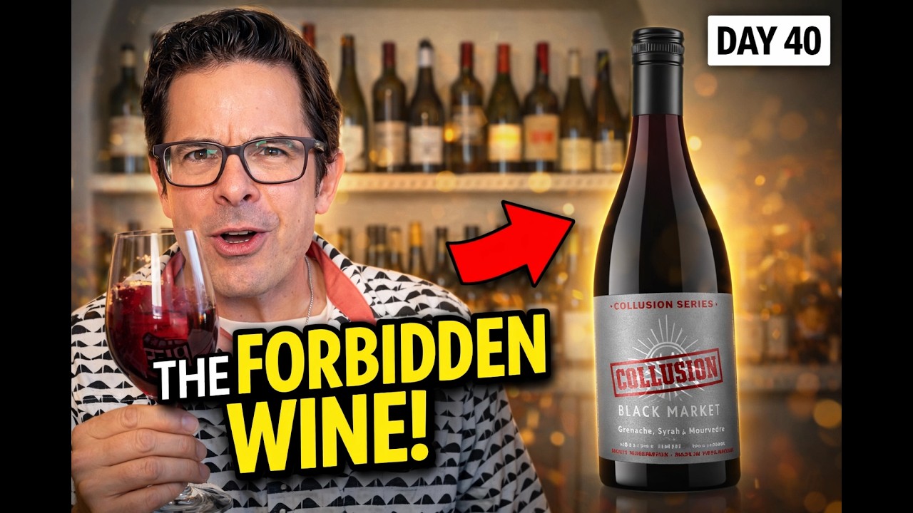 The 'Forbidden' Wine: How a Climate Disaster Created This DELICIOUS GSM! (Day 40)