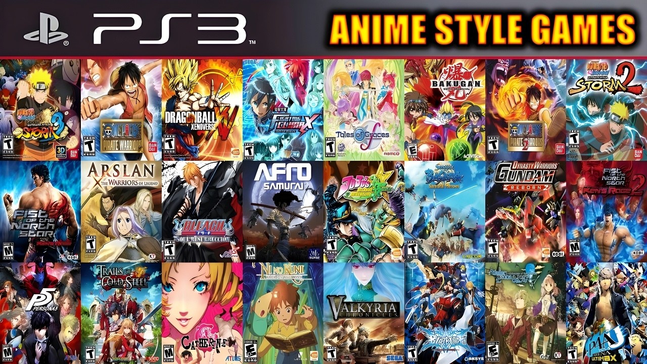 Top 55 Best Anime Style PS3 Games of All Time