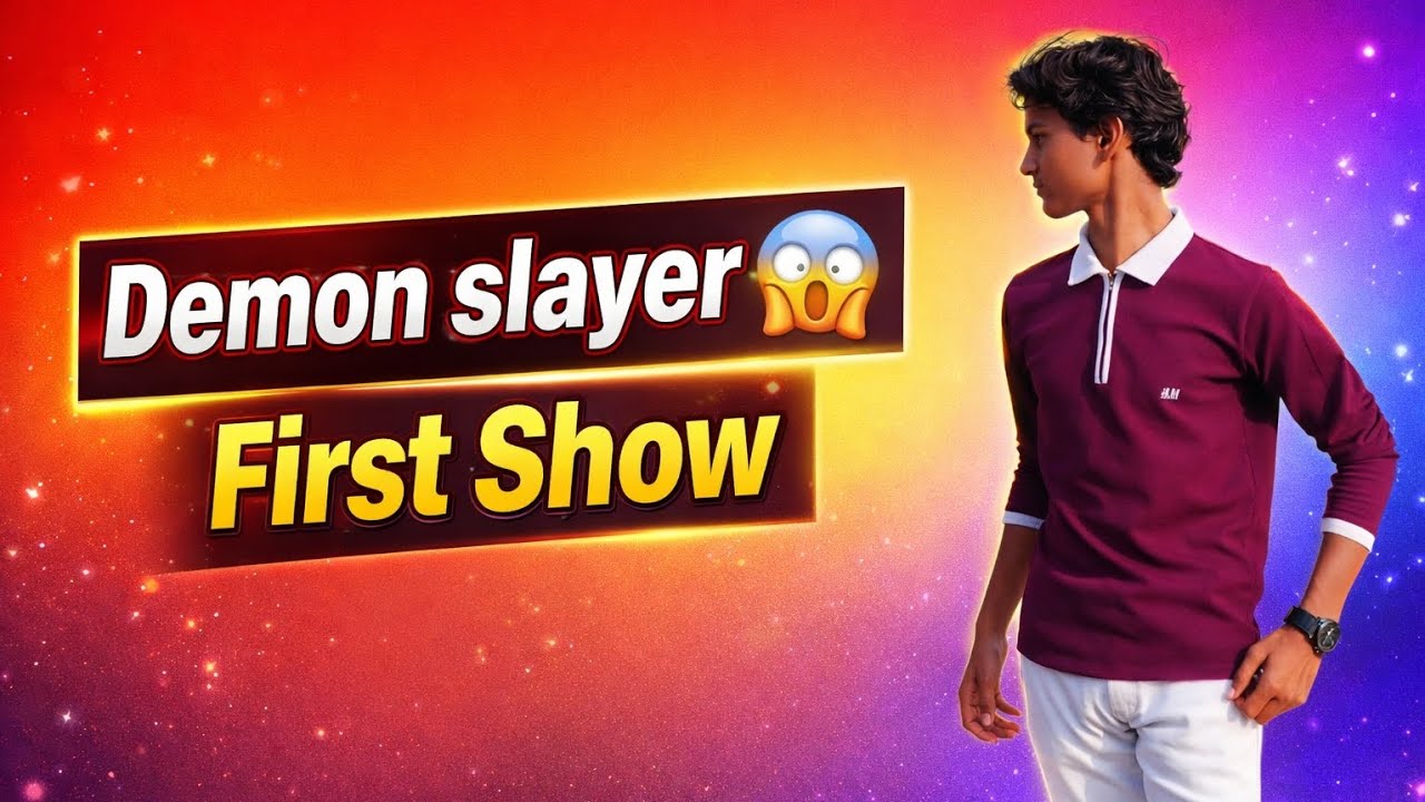 #demonslayeredit #vlogs #trendingnow  First day first show 😱Demonslayer Infinitycastle movie india👌🏻