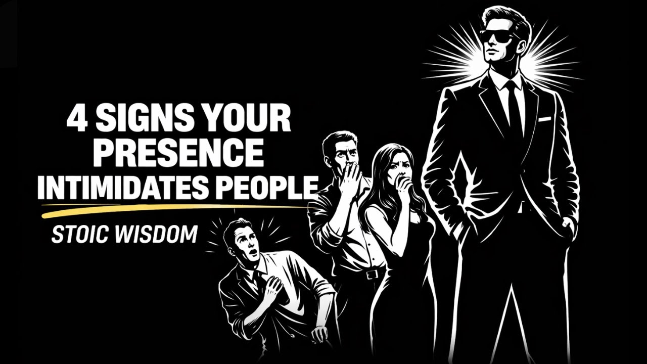 4 Signs Your Presence Intimidates People. Without You Saying a Word | STOIC WISDOM
