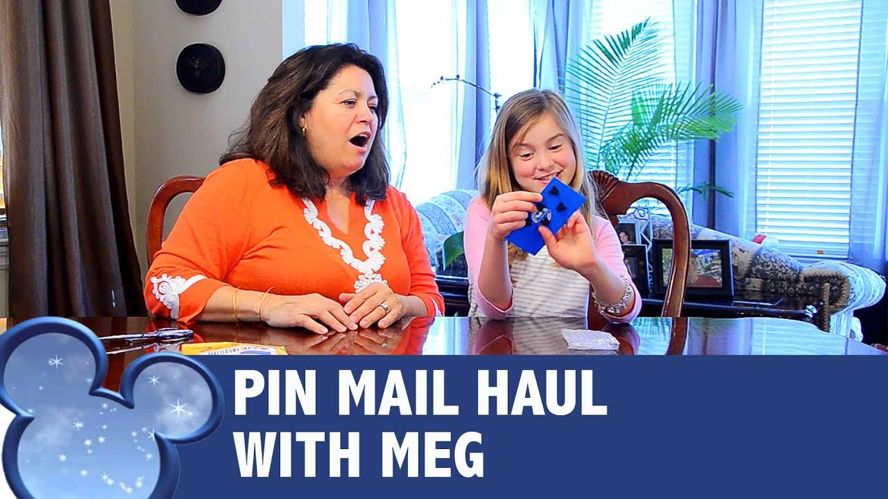Nana's Pin Mail Haul with Meg