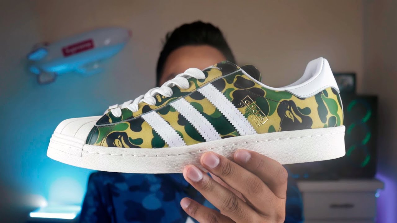 UN CLASICO REINTERPRETADO | ADIDAS SUPERSTAR 80 x BAPE