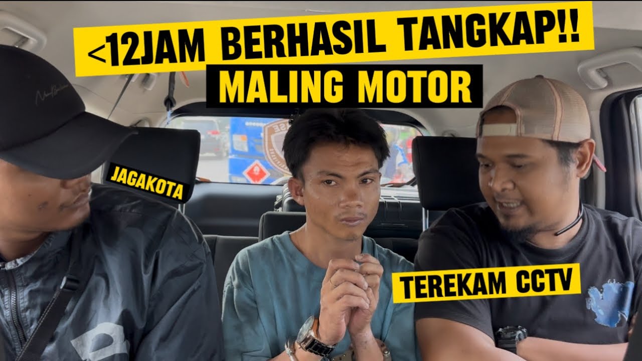 Berulang-ulang Kali Mengelak “RIDUAN” Pelaku ⚠️CURANMOR⚠️ Akhirnya Menyesal & Menyerah!!!