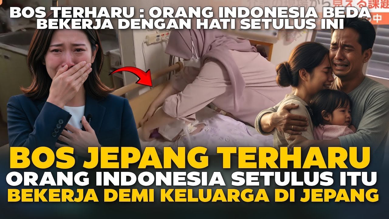 Bos Jepang Sampai Menangis! Kagum dengan Ketulusan Pekerja Indonesia yang Tak Lelah Berjuang