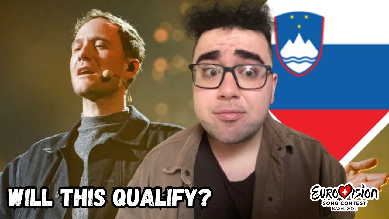 SLOVENIA REACTION / Klemen - 'How much time do we have left' (Eurovision Song Contest 2025)