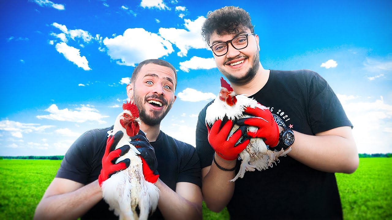 تحدي سباق الجاج ضد ابو الرب