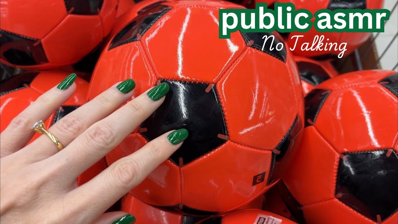 ASMR * Decathlon Tap-through!🤿🎾⛺️⚽️🩰