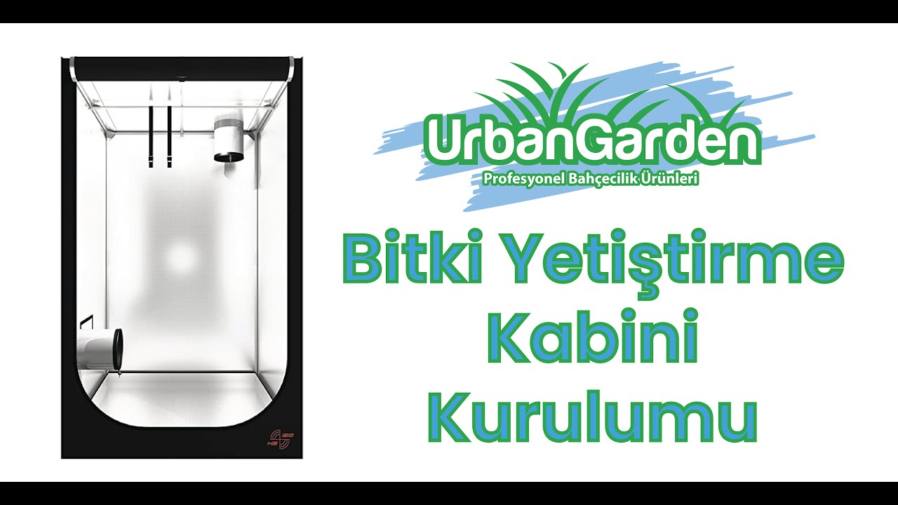 SecretJardin HydroShoot 150 Bitki Yetiştirme Kabini Kurulum Videosu