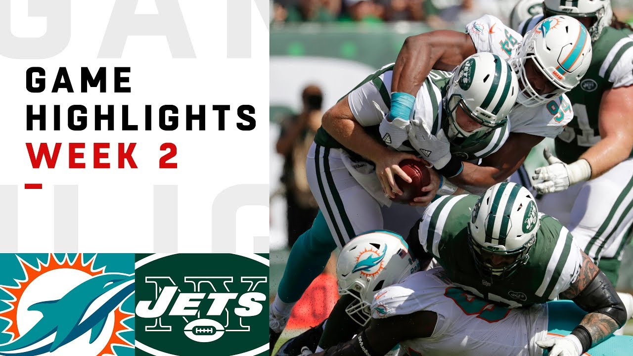 Dolphins vs. Jets Week 2 Highlights | NFL 2018