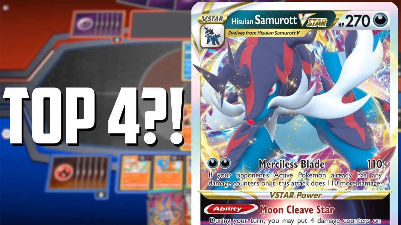 Samurott VSTAR STUNS JAPAN with a Top 4 Finish!  - (Pokemon TCG Deck List + Matches)