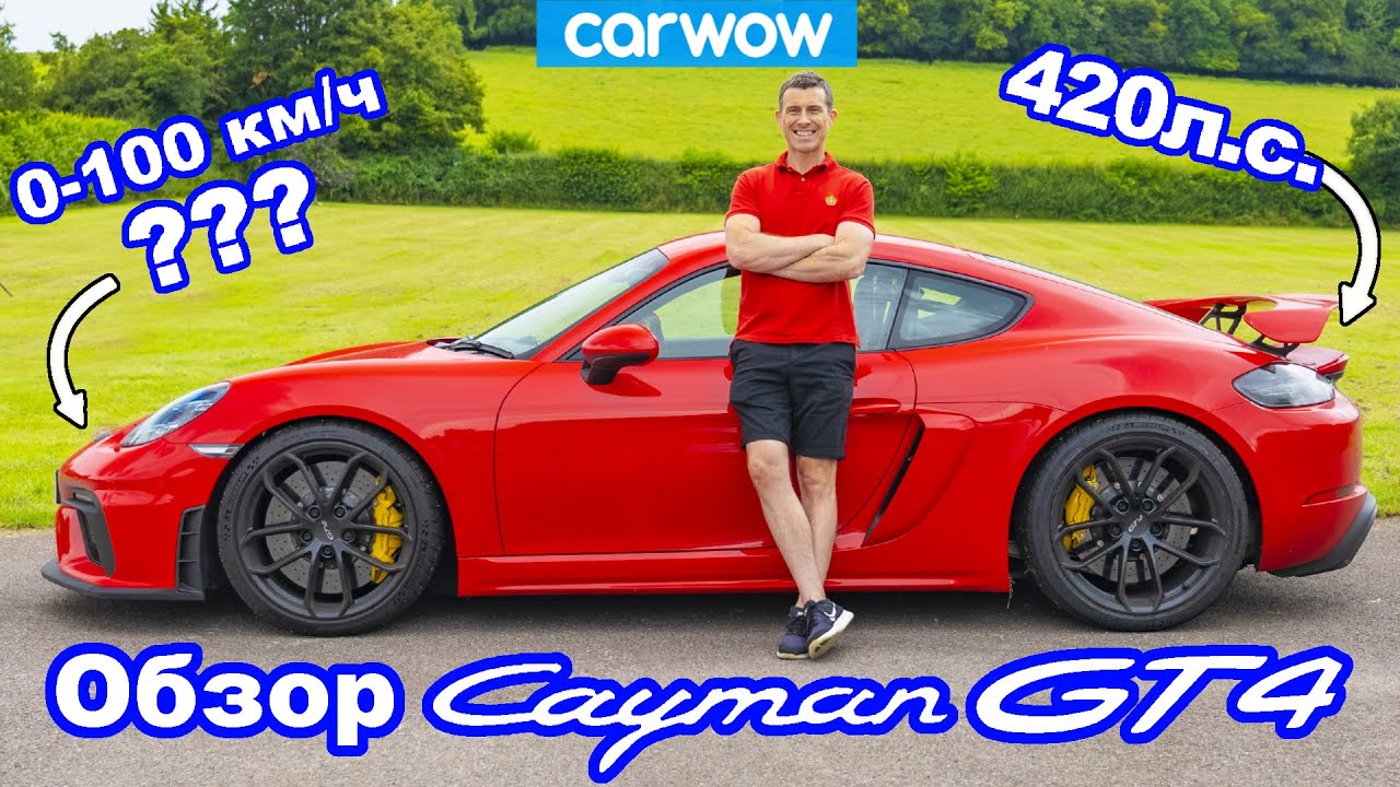 Обзор Porsche Cayman GT4 - моя новая любимая машина?