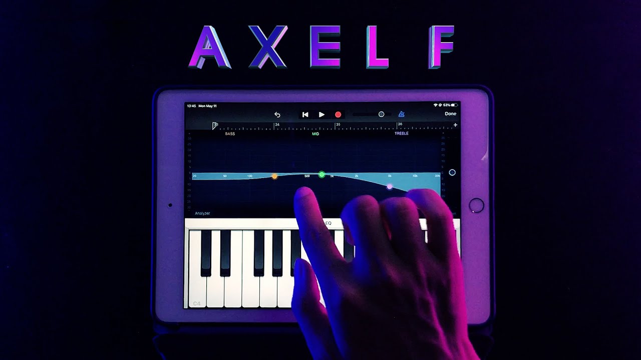 AXEL F (#Garageband Remake) - Crazy Frog / Harold Faltermeyer / Beverlly Hills Cop Theme