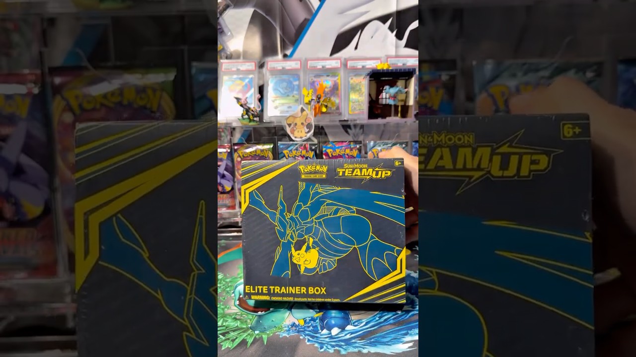 Pokémon Sun & Moon Team Up ETB pack battle, need a hit! 