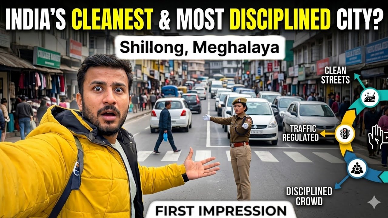 Why Shillong, Meghalaya Is the Most Beautiful City in Northeast India ? 😍