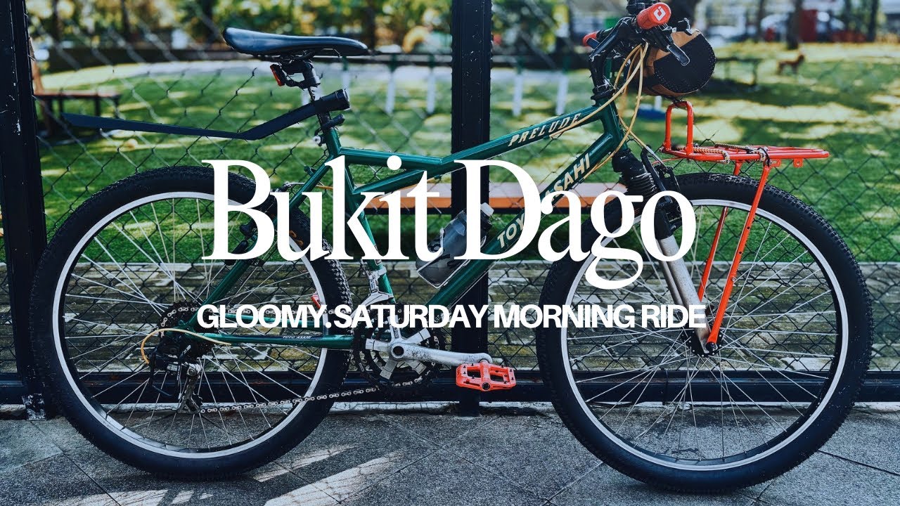 Morning ride Bukit Dago | solo ride bike virtual tour