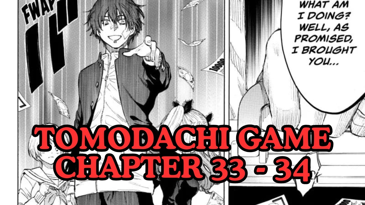 Tomodachi Game (Manga) Chapter 33 and 34 Explained in Hindi/Urdu