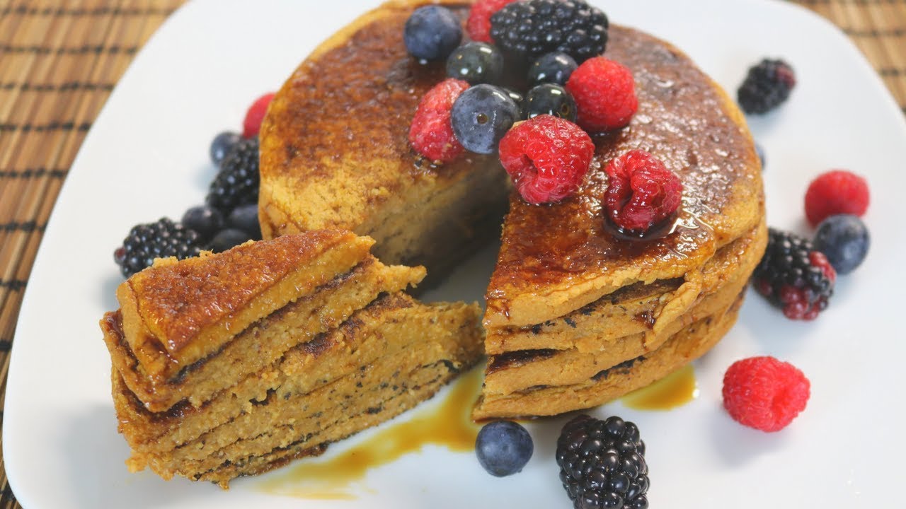 HOT CAKES/PANCAKES! de CAMOTE esponjosos, VEGANOS. Desayuno saludable.