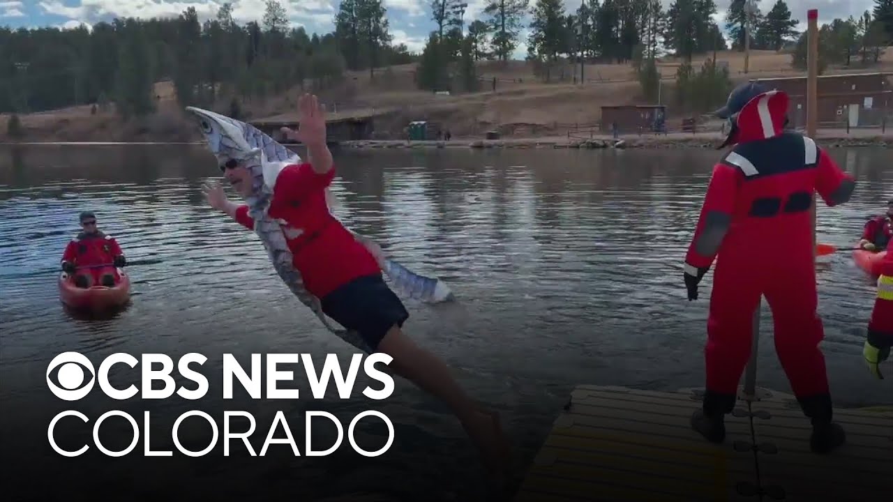 Colorado's popular Evergreen Lake Plunge kicks off ...spring?