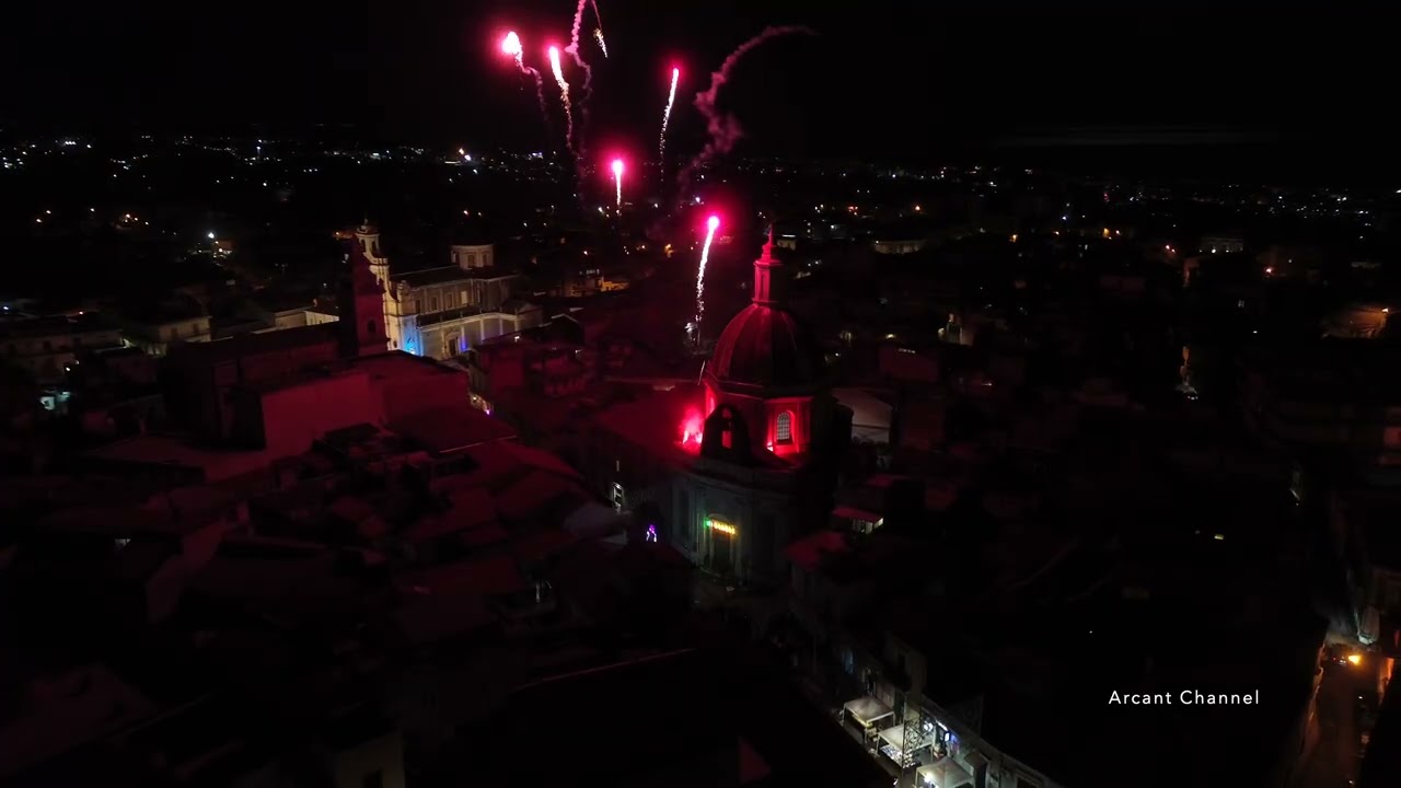 ACCENSIONE LUMINARIE SAN BIAGIO 2026 ARCANT CHANNEL