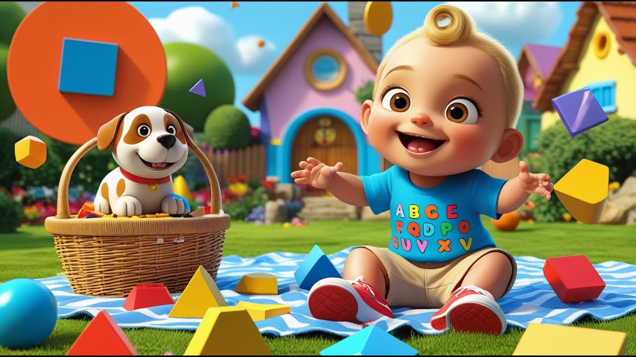 Puppy Picnic Learning Song | Fun Kids Rhyme | Playful Toddler Adventure