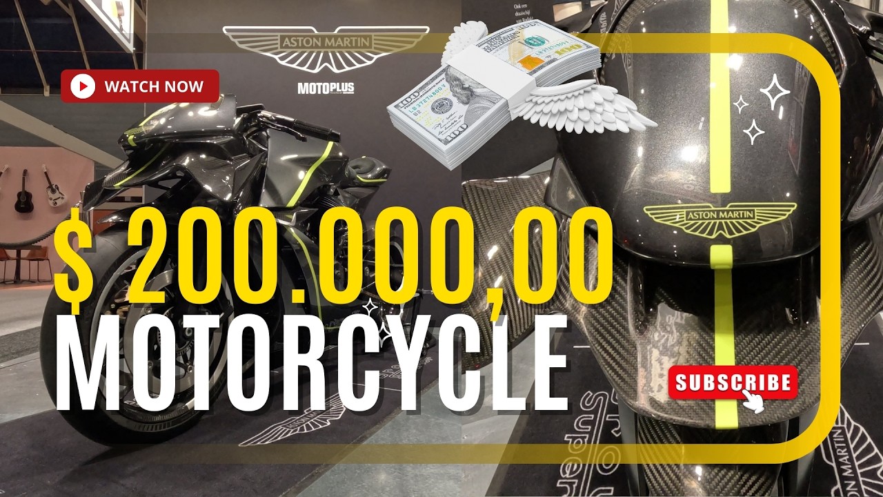 A 200.000,00 dollar motorcycle the Aston Martin AMB 001 Pro #astonmartin #superbike #superbikes