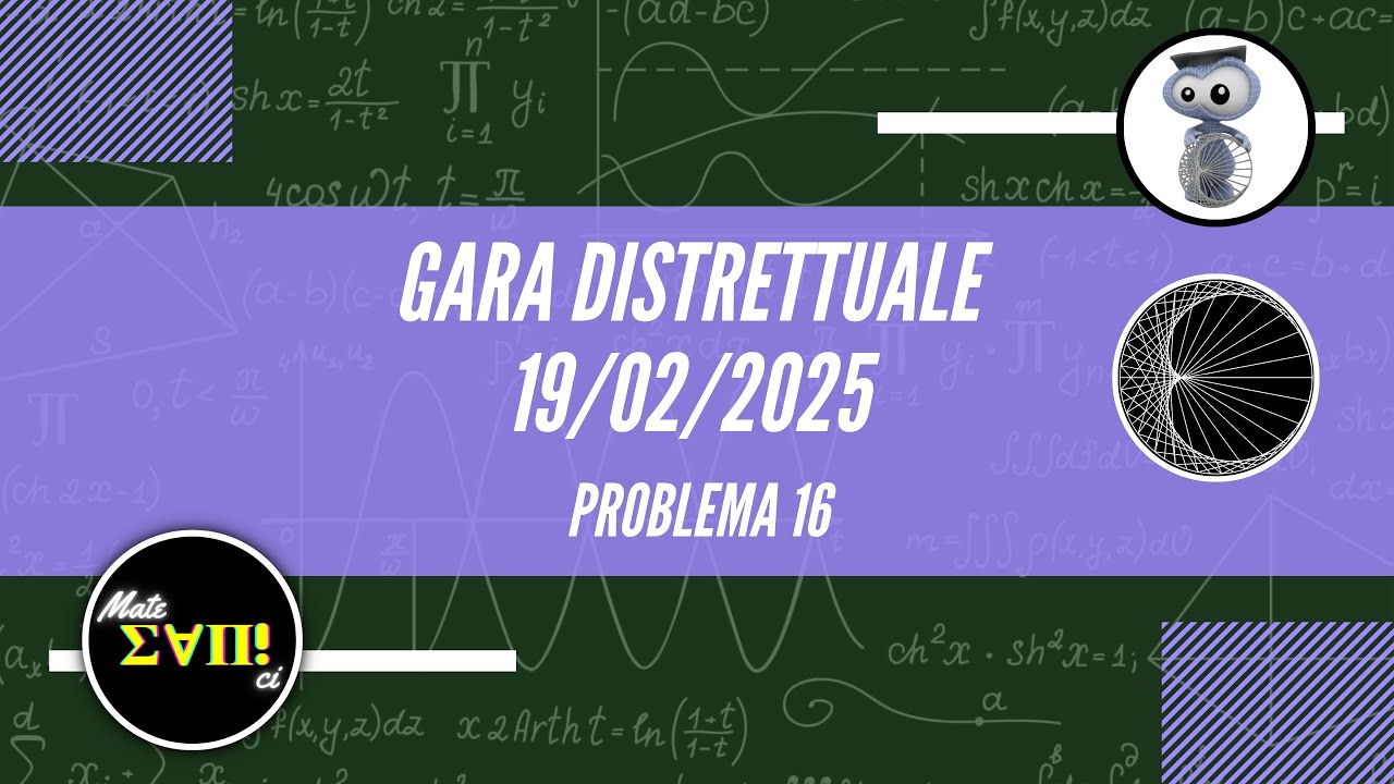 Gara di Febbraio 2025 - Problema 16