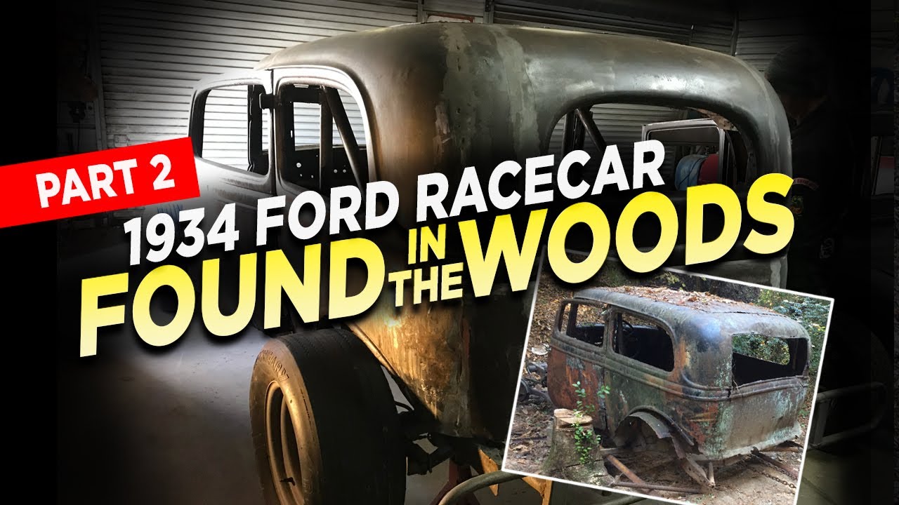 1934 Ford Racecar Rescue in Alabama woods Part 2