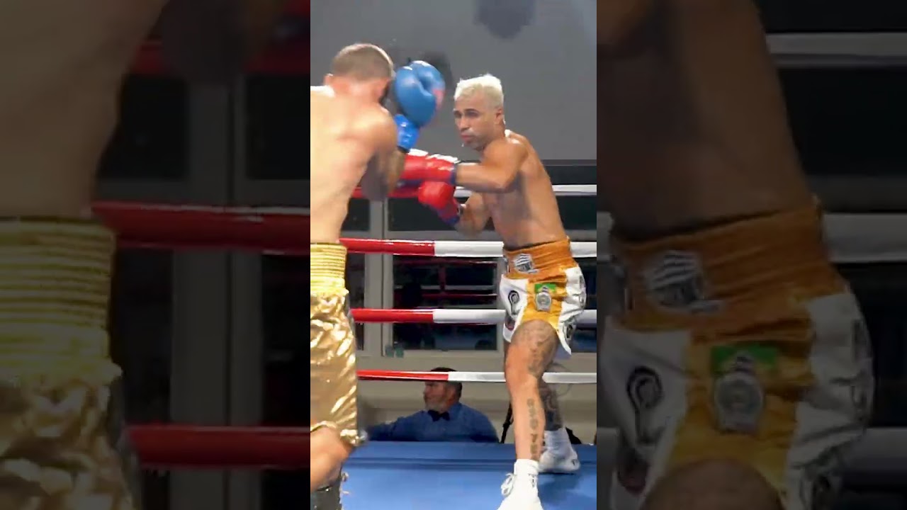 Fernando Cruel Tri campeão brasileiro de boxe profissional. Evento Sampa Boxe 2ª edição