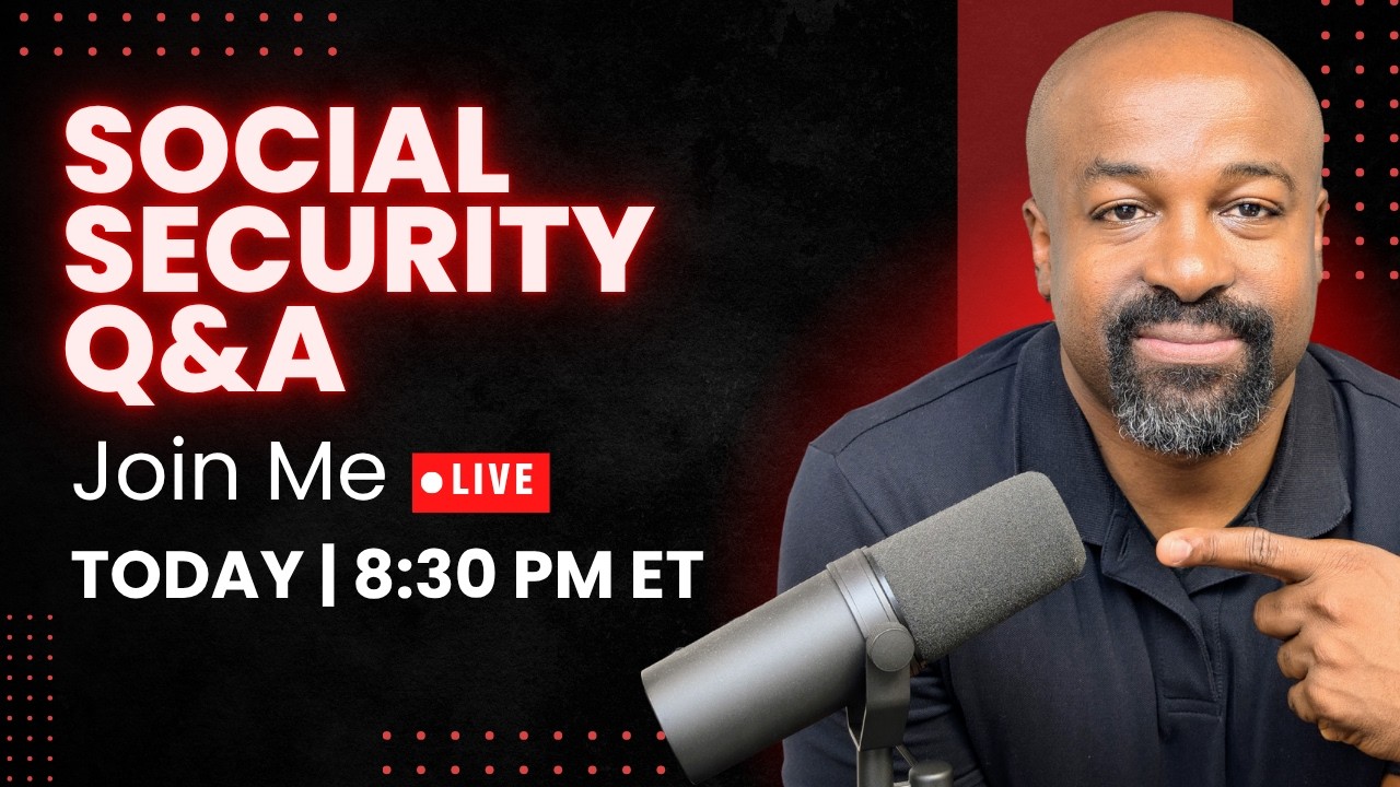Join Me Live TONIGHT to Discuss the Latest With Social Security & SNAP