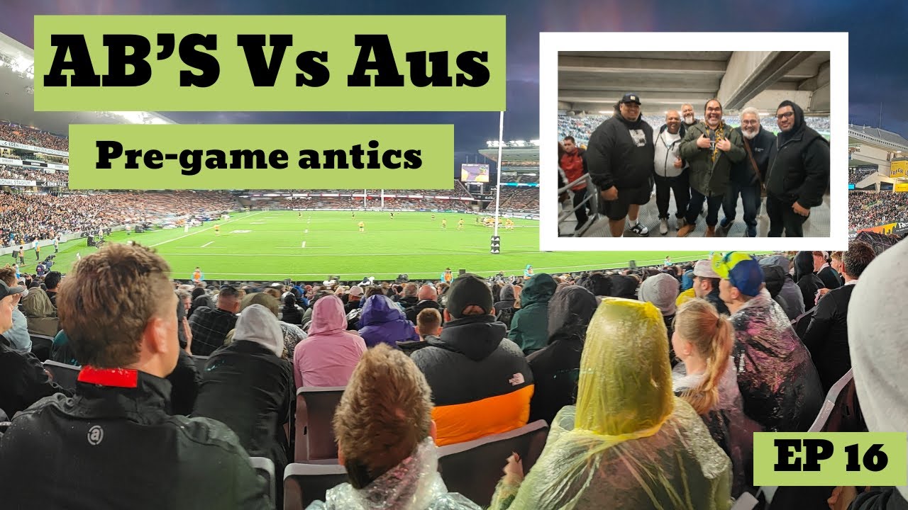 EP16 AB's Vs Auz Pre game antic;s