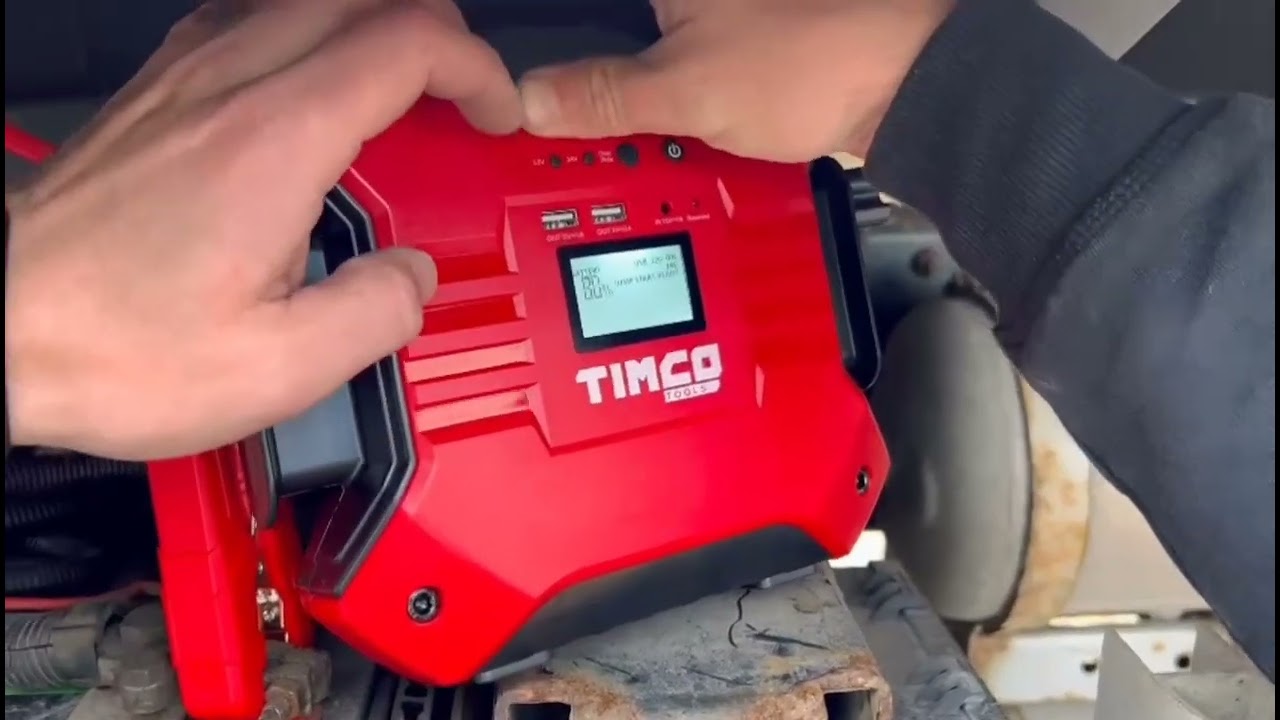 Timco starttiboosteri 12V / 24V testaus
