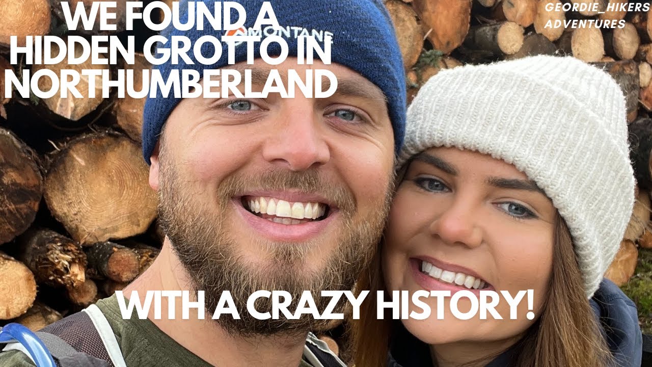 WE FOUND A HIDDEN GROTTO WITH A FASCINATING HISTORY IN NORTHUMBERLAND - HARTBURN GLEBE!