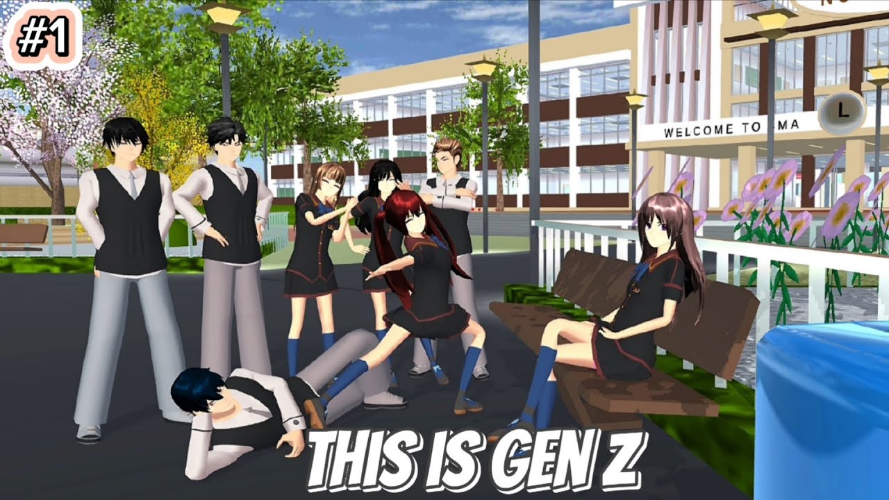 THIS IS GEN Z || EPISODE 1 || DRAMA SAKURA SCHOOL SIMULATOR