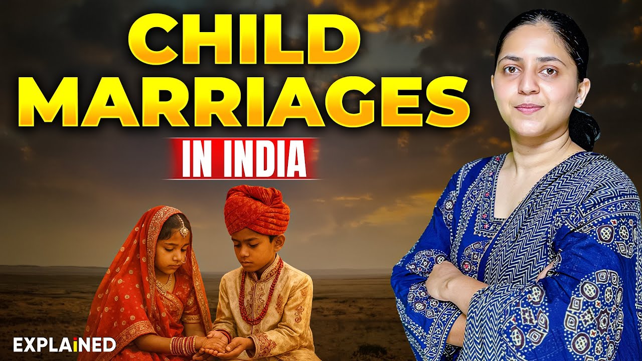 Child Marriages in India Explained | Causes, Impact & Laws | UPSC Current Affairs