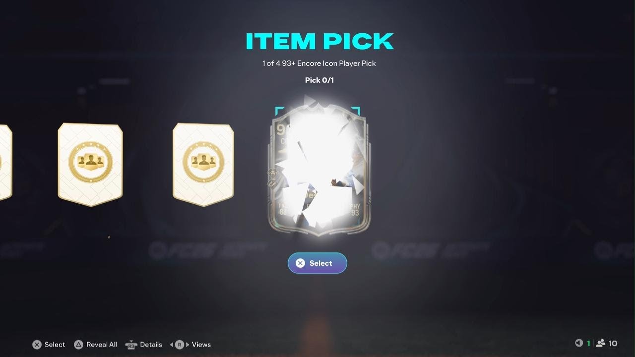 EA SPORTS FC 26 1 OF 4 93+ ENCORE ICON PLAYER PICK 🥶🥶