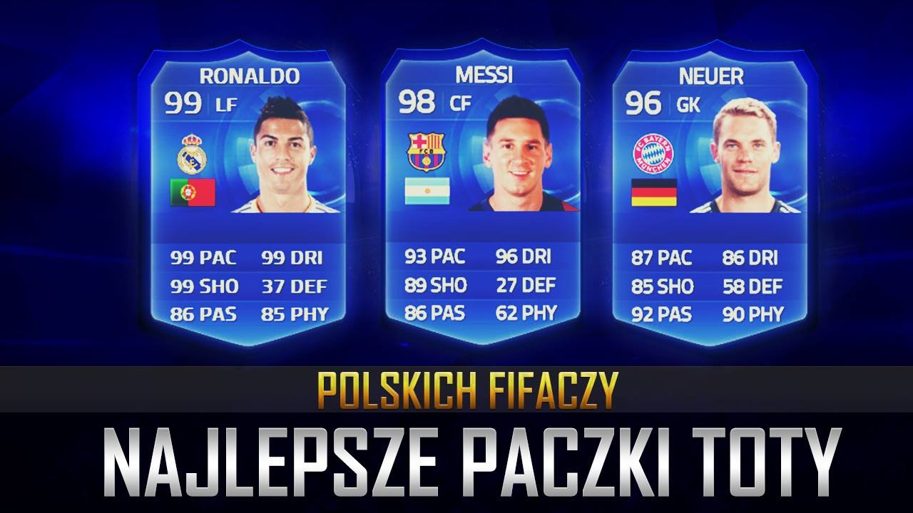 NAJLEPSZE PACZKI TOTY POLSKICH FIFACZY !!!