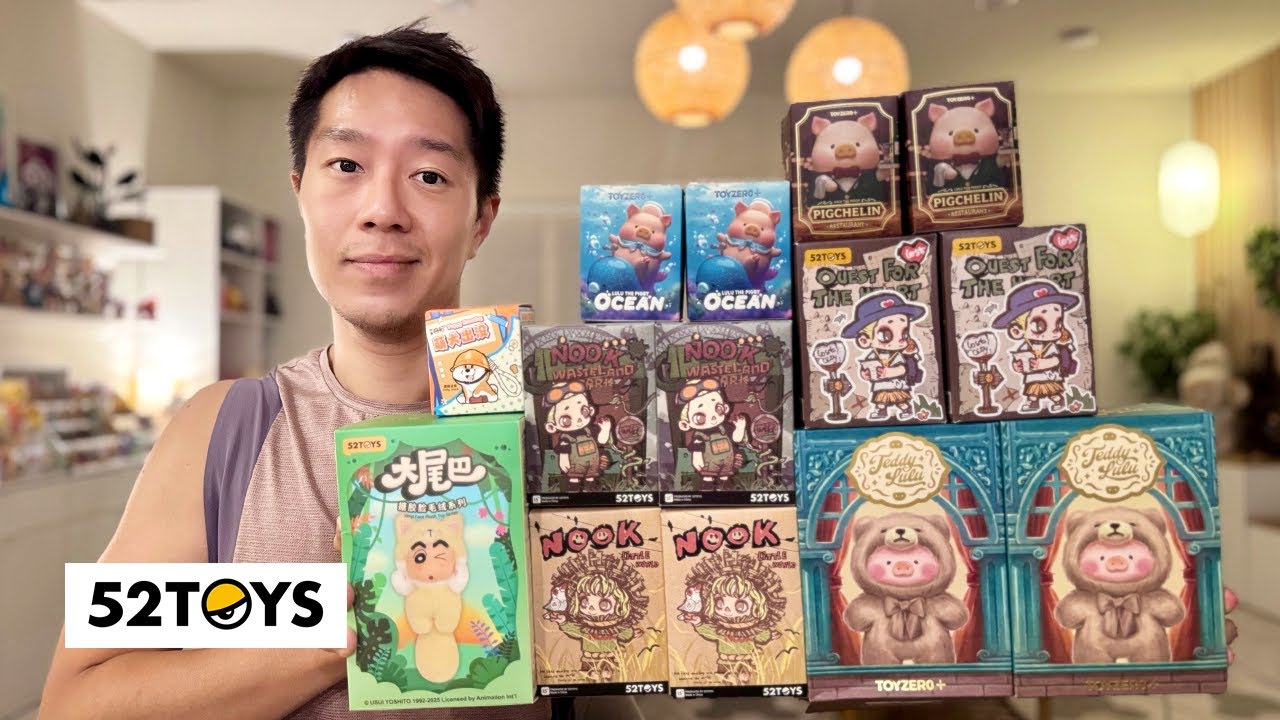 ВСЁ, ЧТО Я КУПИЛ В МАГАЗИНЕ 52TOYS - QTOYS!! Виниловые фигурки в глухой коробке, плюшевые подвеск...