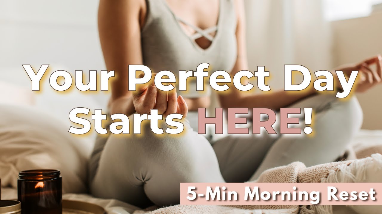 5 Minute Morning Meditation for a Perfect Day | Start Your Day with Calm & Positivity