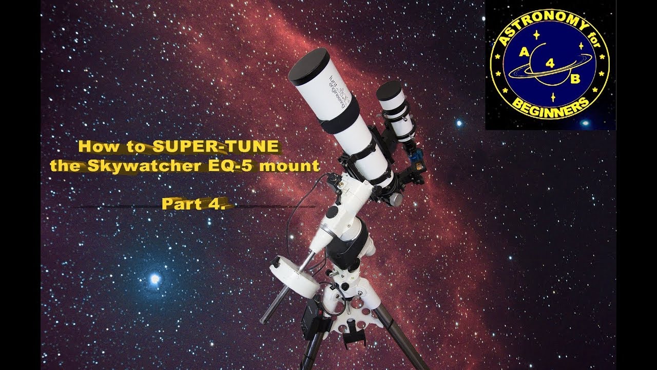 Как сделать супернастройку монтировки Skywatcher EQ 5. Часть 4