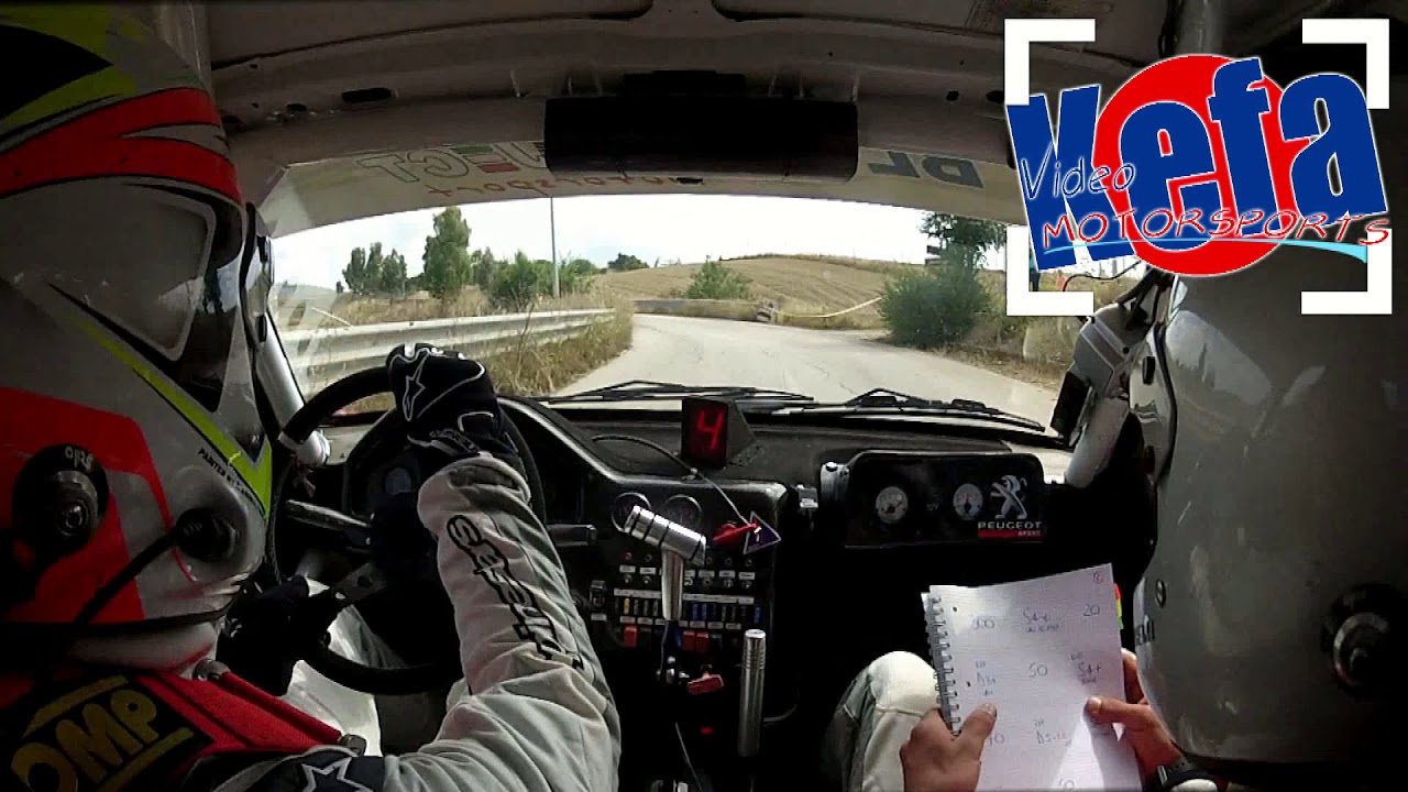 16° RALLY DI CALTANISSETTA G. Corbetto - S. Cancemi Peugeot 106 A6