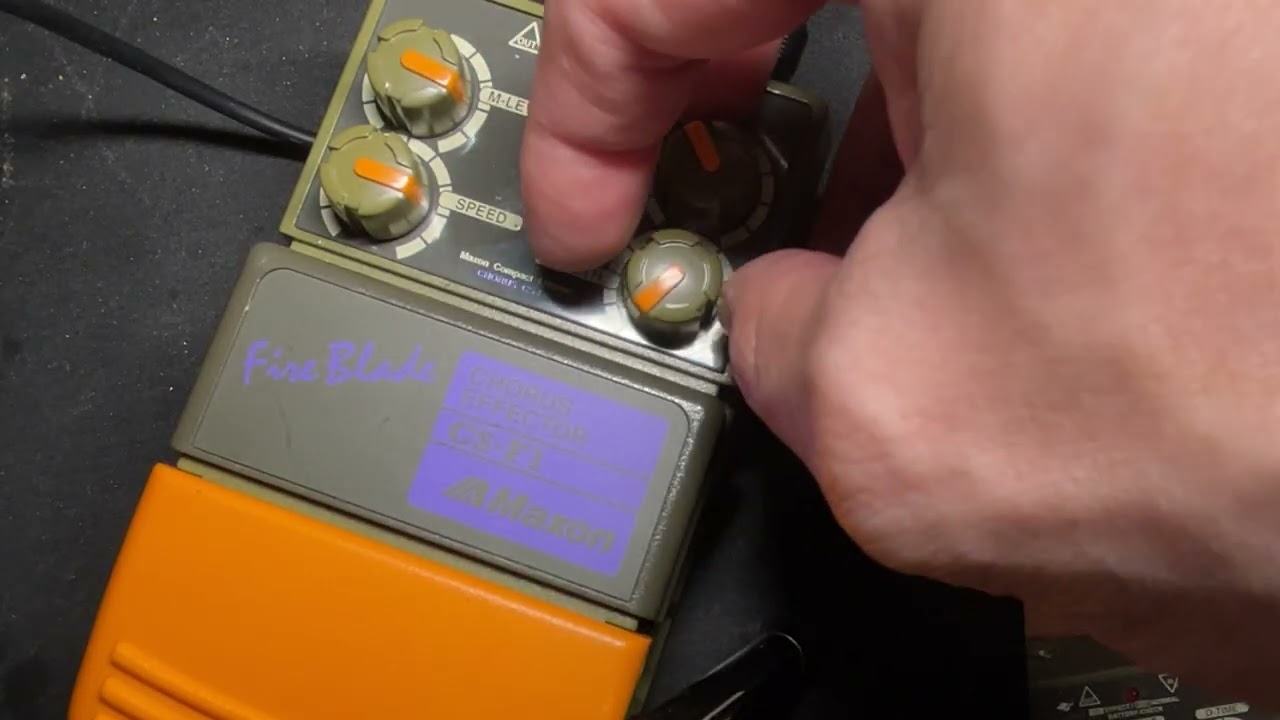 🍄★ MAXON FIRE BLADE CS-F1 (ANALOG CHORUS)