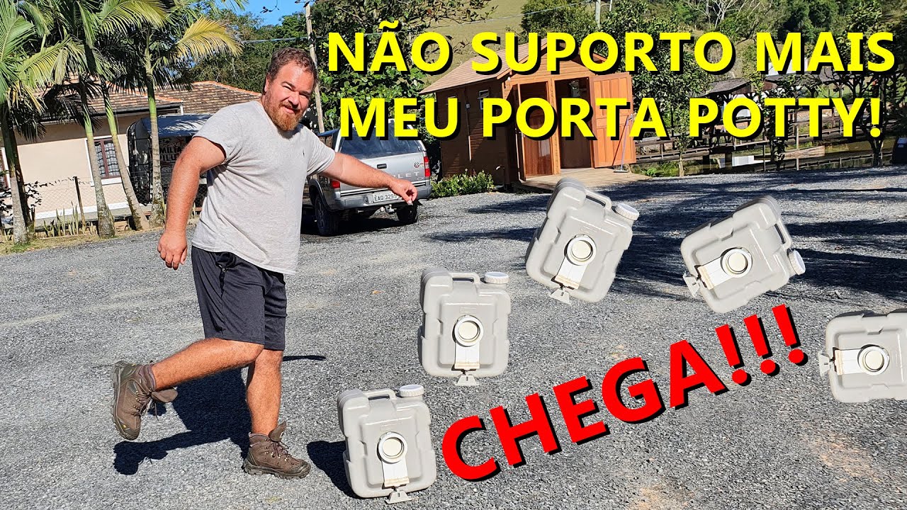 CHEGA! NÃO SUPORTO MAIS MEU PORTA POTTY!!!