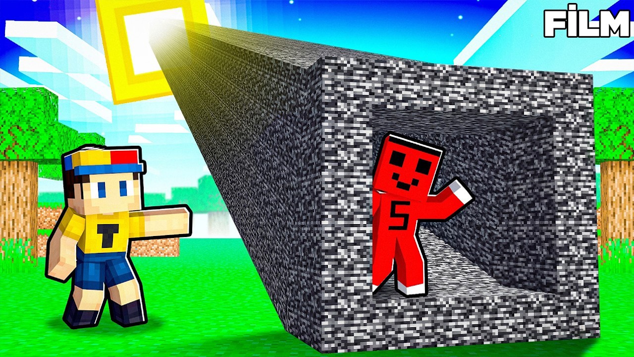 Güneşe Giden UZUN TÜNEL Buldum !! - Minecraft