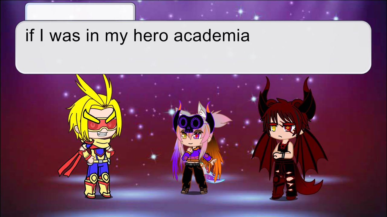 If I was in mha episode 1