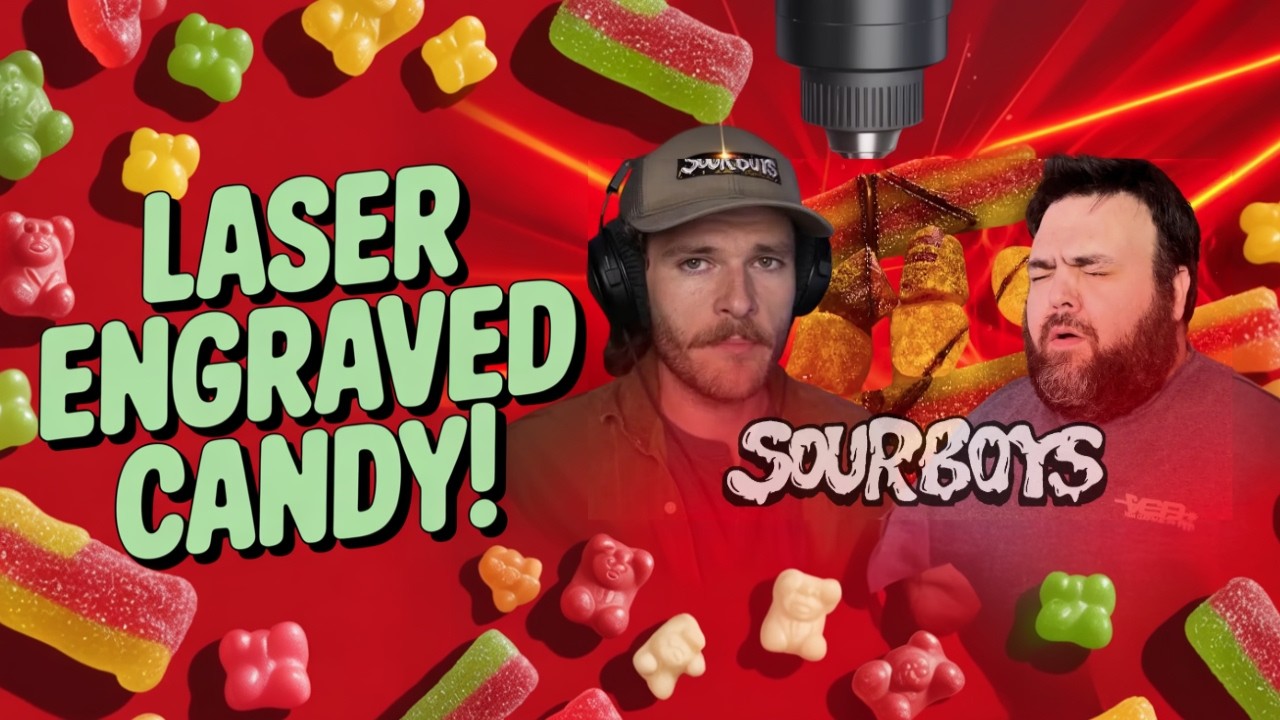60,000 MW LASER vs SOURBOYS Candy | Will It SURVIVE?!